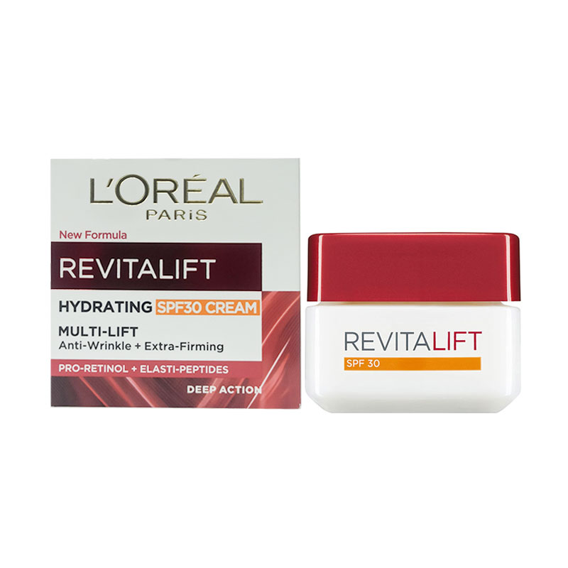 L'Oreal Revitalift Hydrating Anti Wrinkle + Extra Firming SPF 30 Cream 50ml